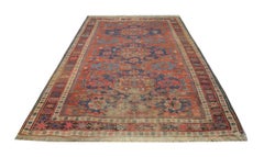 Handmade Carpet Caucasian Sumakh Kilim Rug Oriental Traditional Wool Area Rug