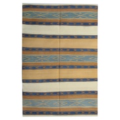Handmade Carpet Kilim Rugs, Modern Striped Rug Geometric Kilims Sale