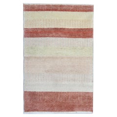 Retro Handmade Carpet Modern Indian Flat-Woven Rug