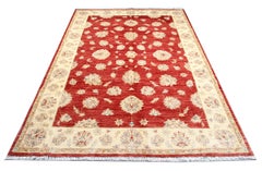 Handmade Carpet Modern Saltanabad Rug, Ziegler Style Living Room Rug