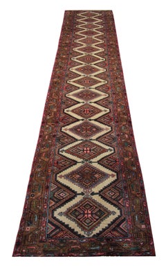 Handmade Carpet Runner Oriental Wool Stair Runner Rug, Vintage Rugs