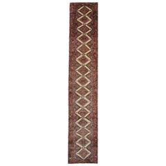Handmade Carpet Runner Oriental Wool Stair Runner Rug, Vintage Rugs