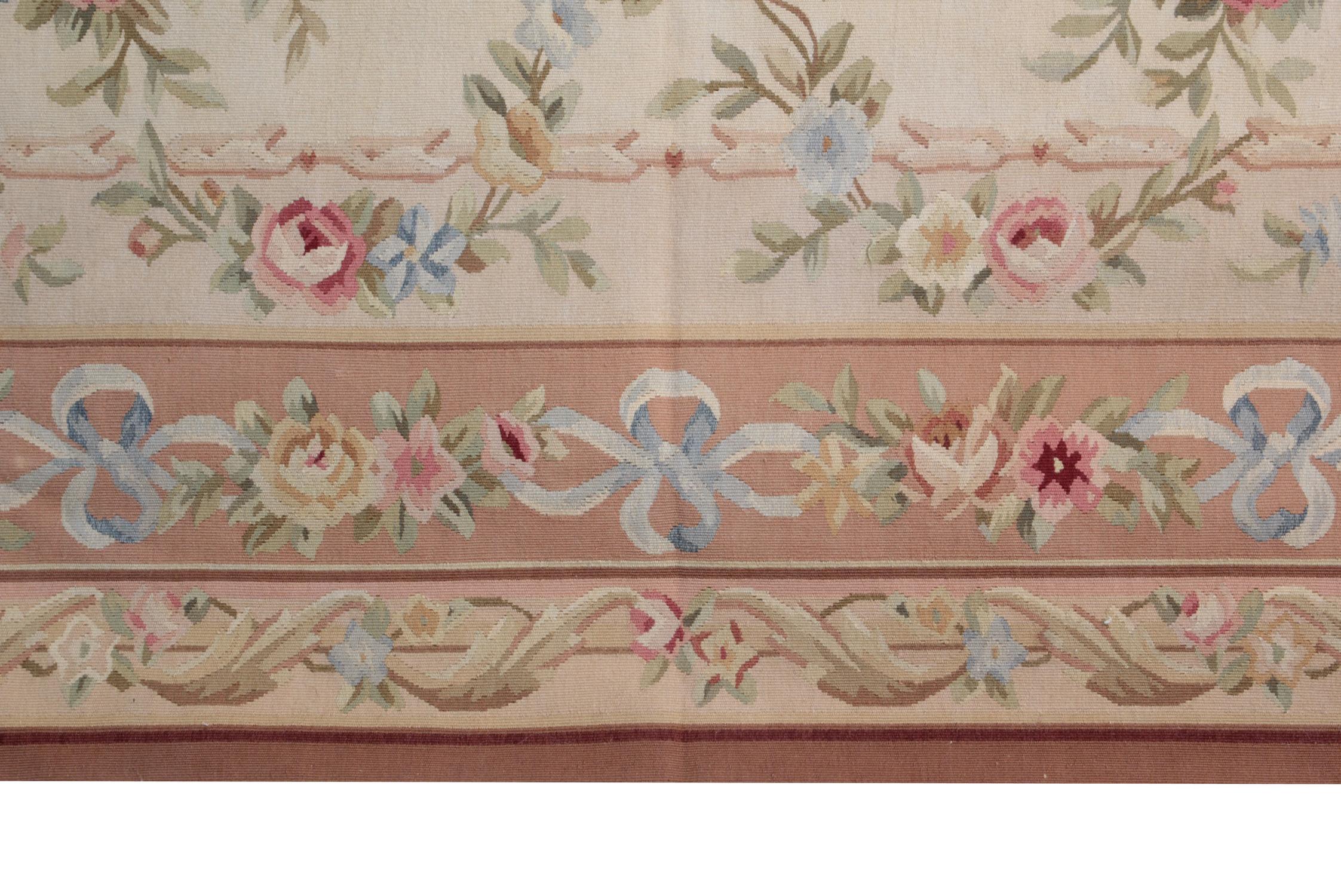 vintage floral rug