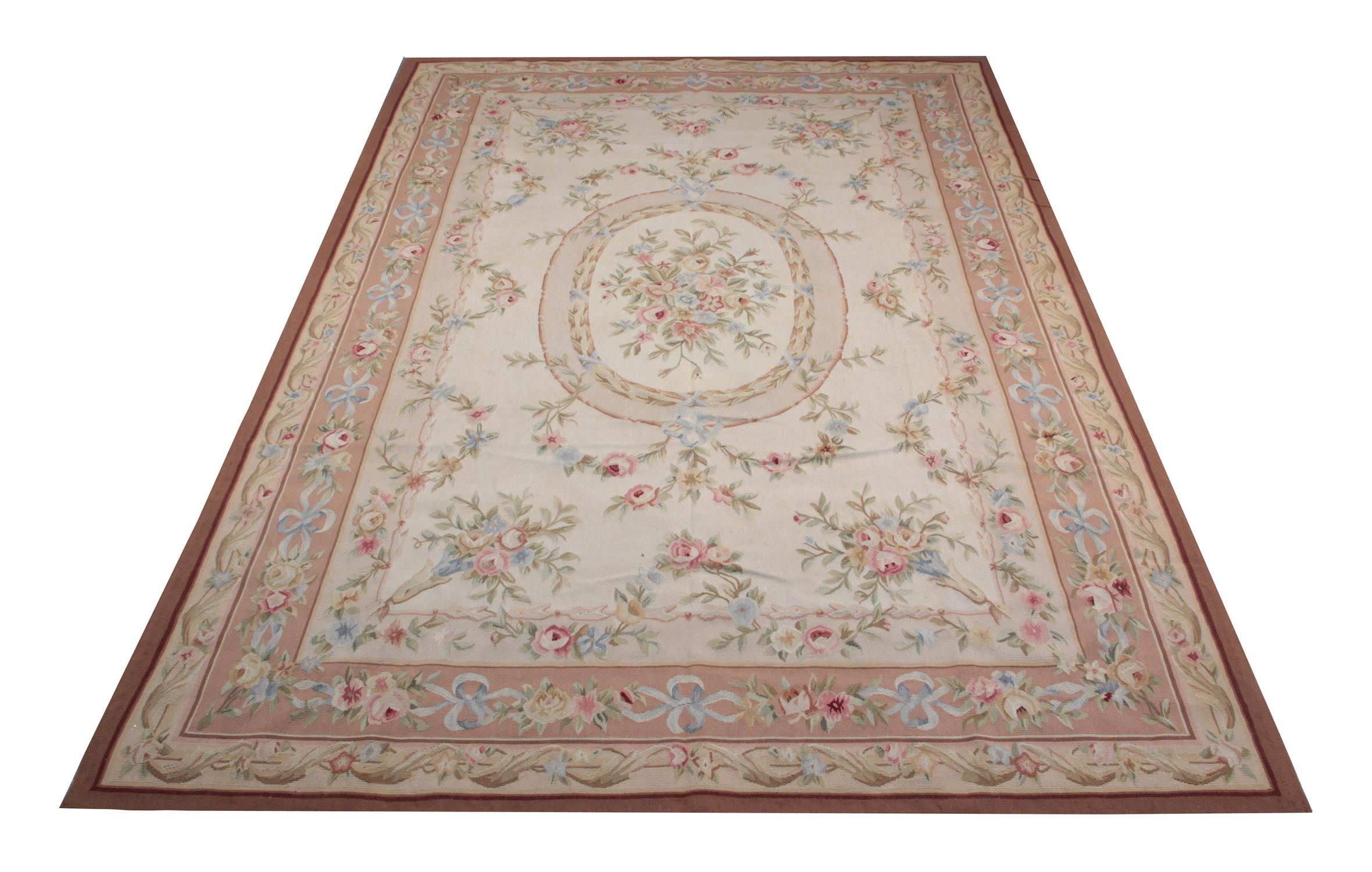 antique floral rug