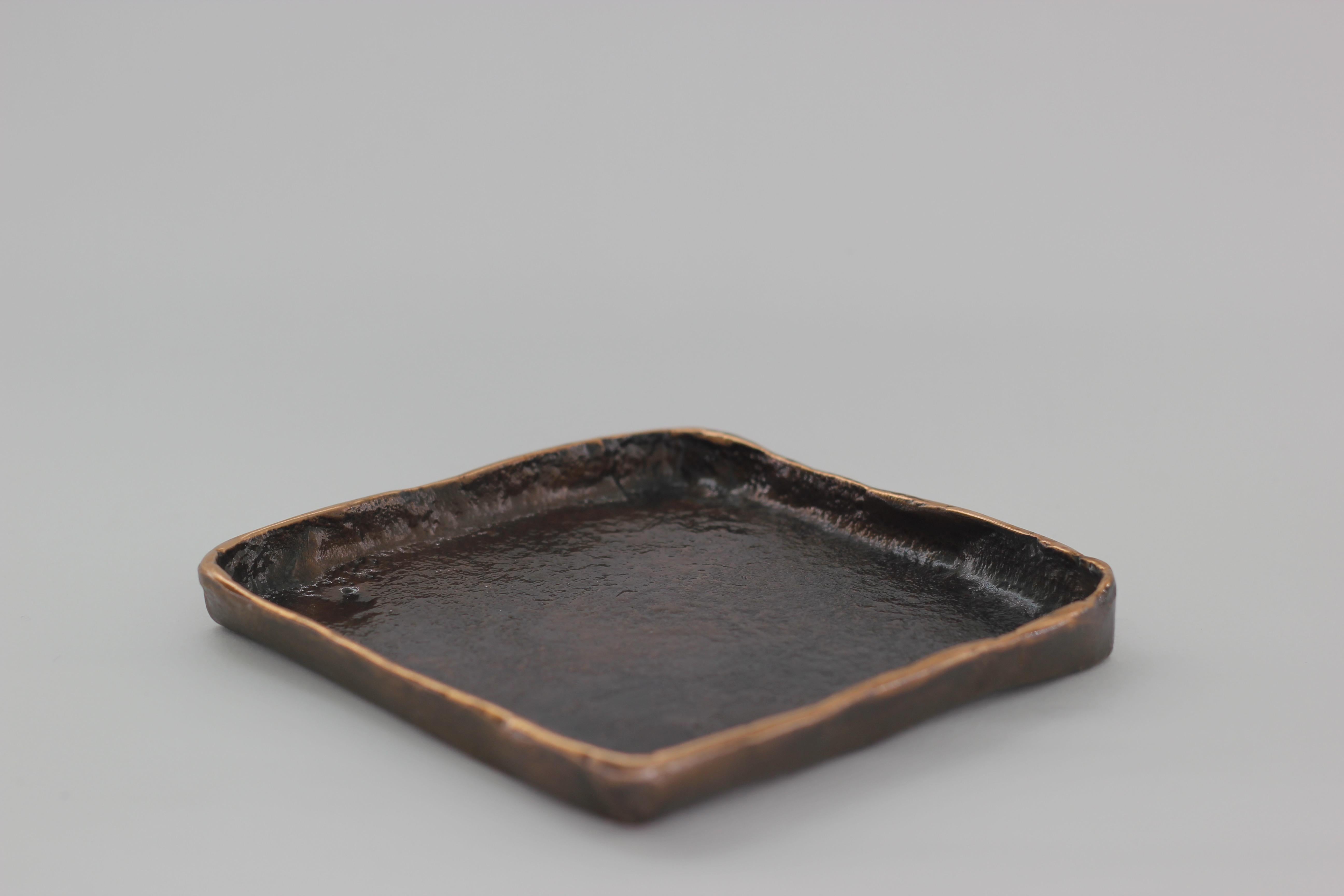 bronze decorative tray