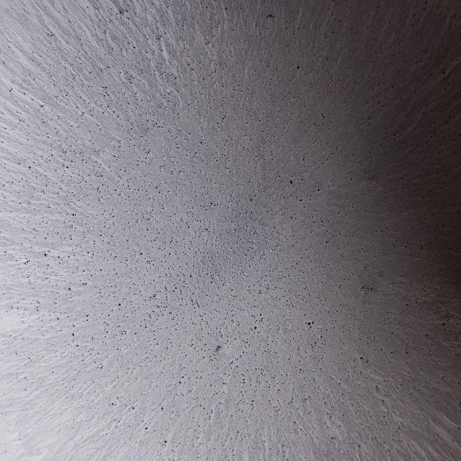 Handmade Cast Concrete Bowl in Grey by UMÉ Studio For Sale 6