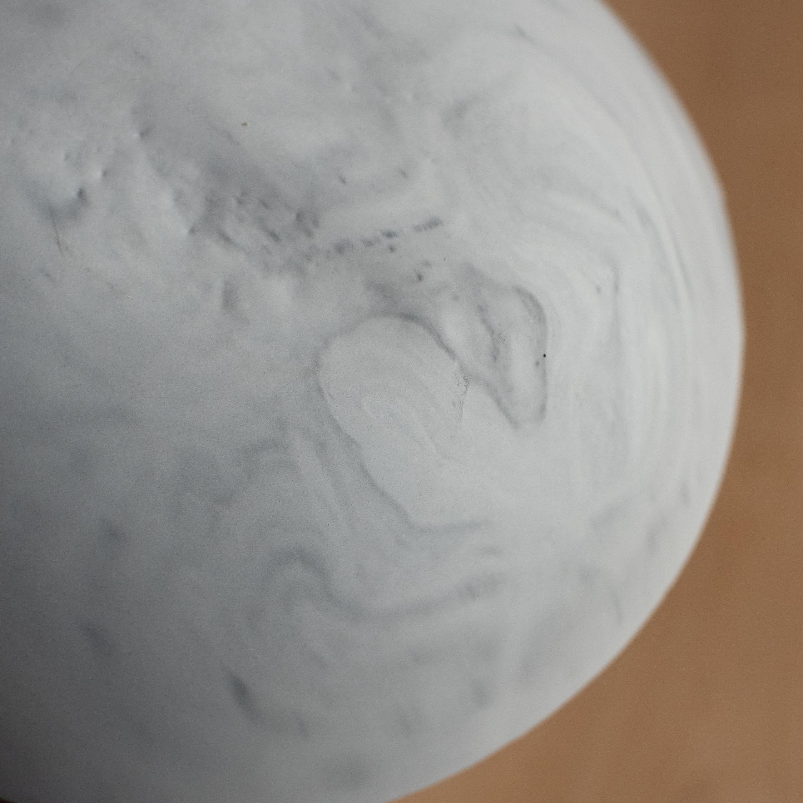 Cuenco de hormigón gris hecho a mano por UME Studio en venta 4