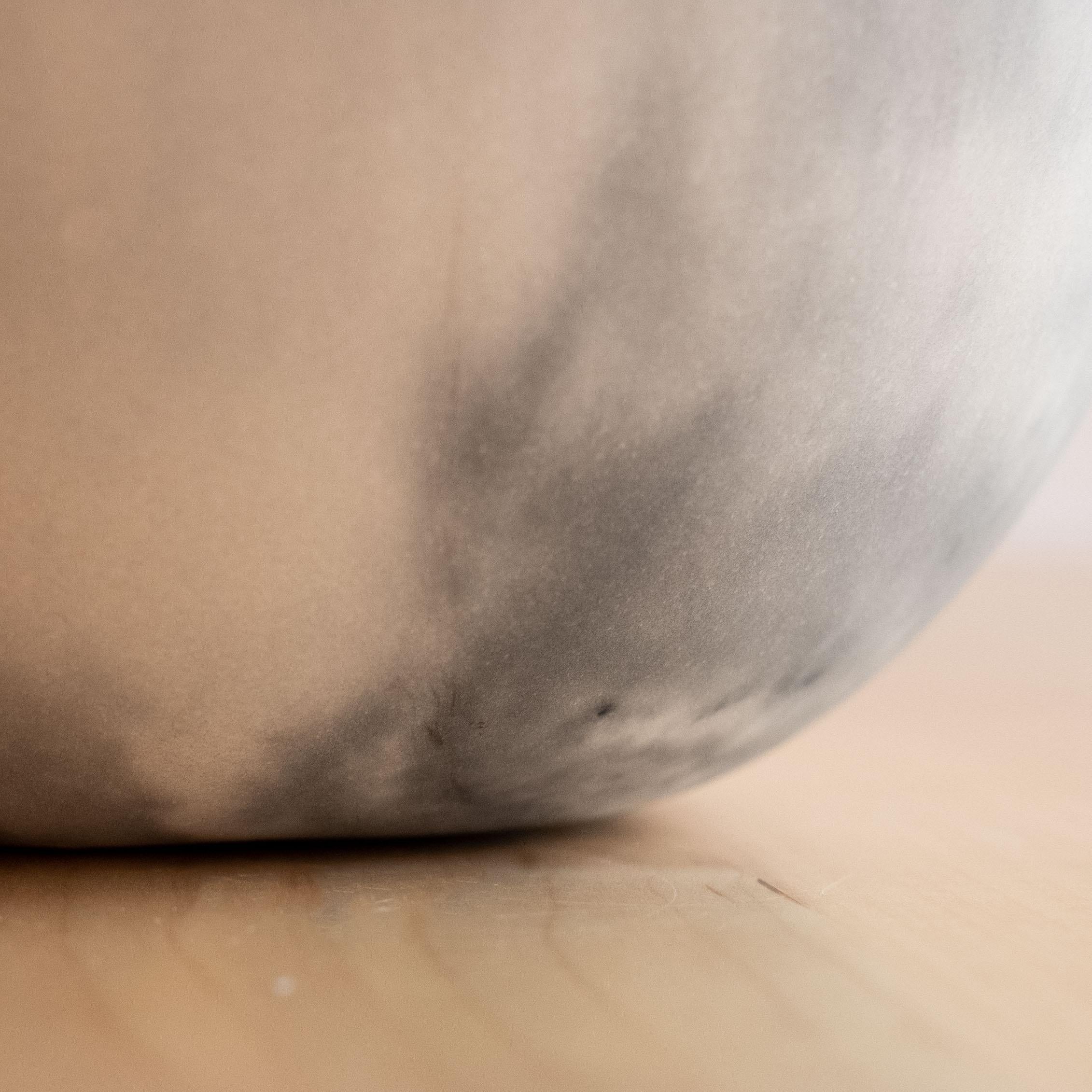 Handmade Cast Concrete Bowl in Grey by UME Studio For Sale 6