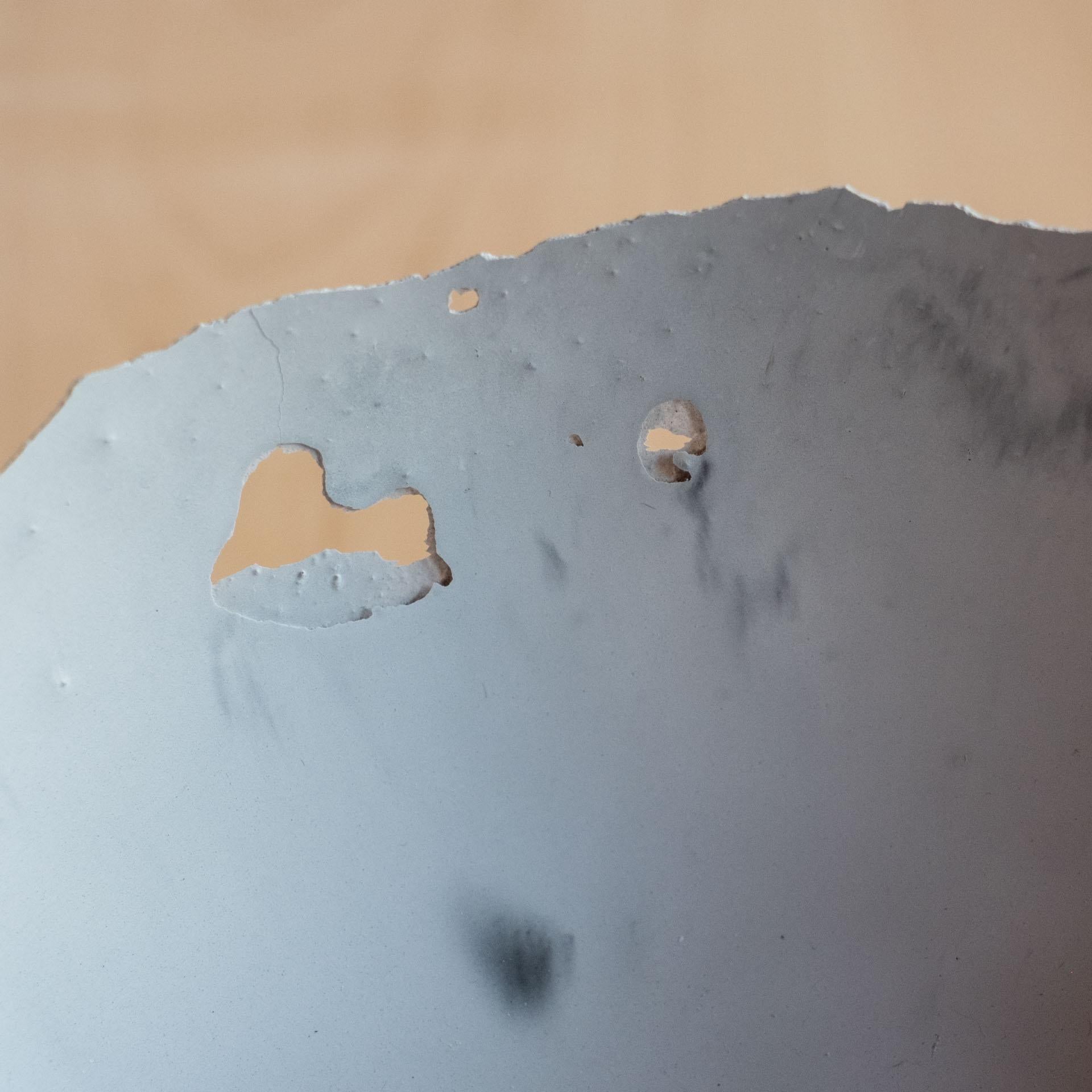 Bol gris en béton moulé à la main par UME Studio en vente 4