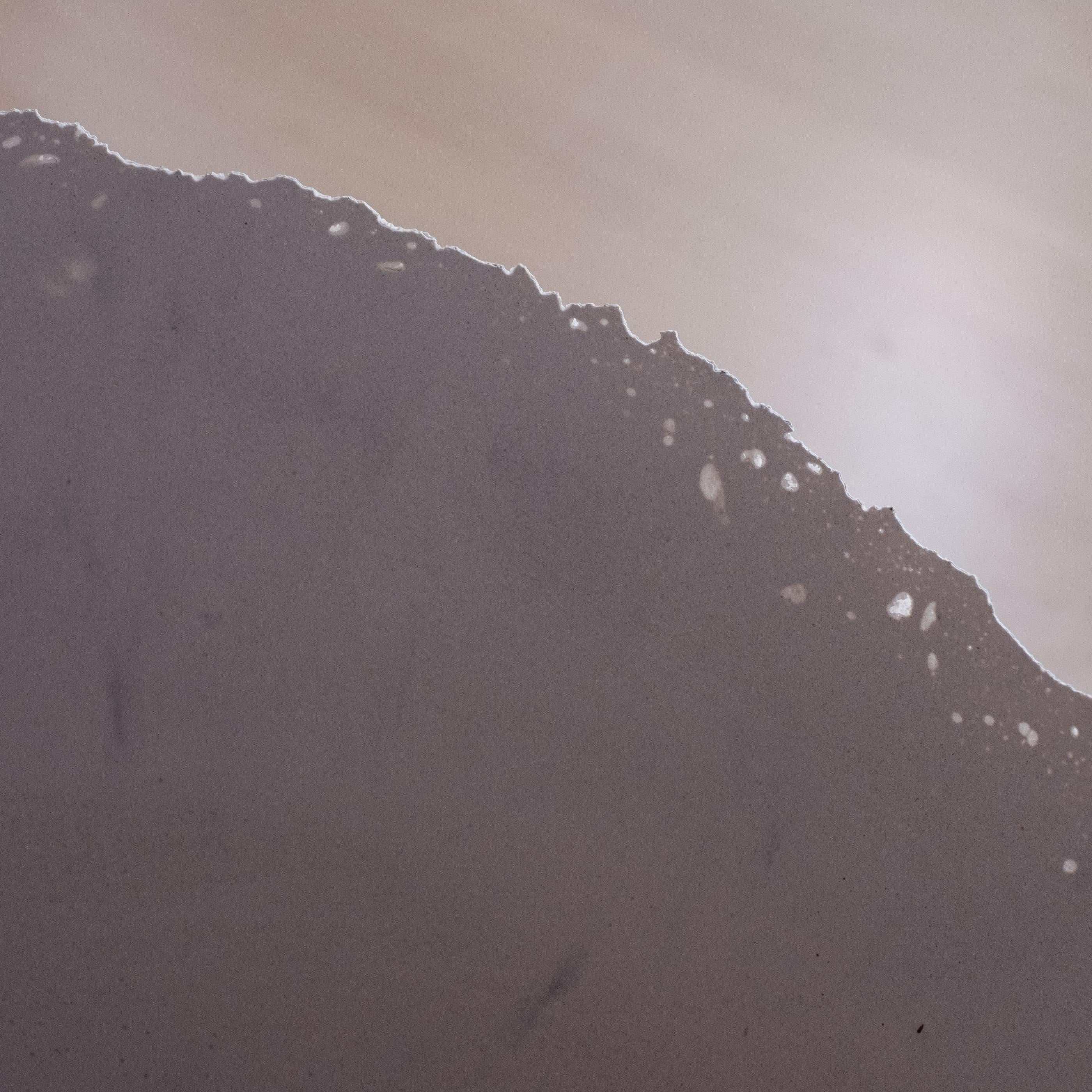 Handgefertigte Schale aus Gussbeton in Grau von UMÉ Studio im Angebot 5