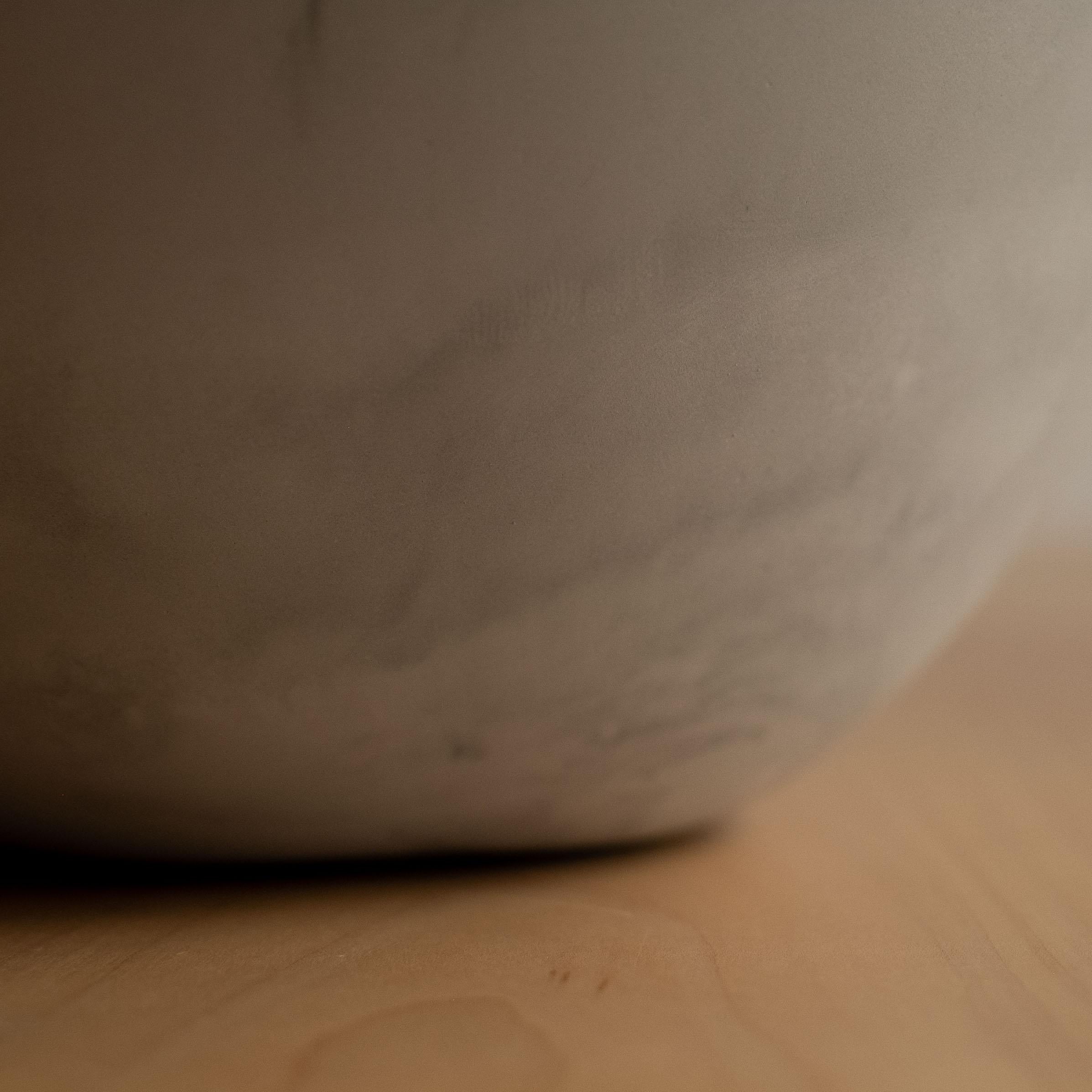 Handmade Cast Concrete Bowl in Grey by UME Studio For Sale 8