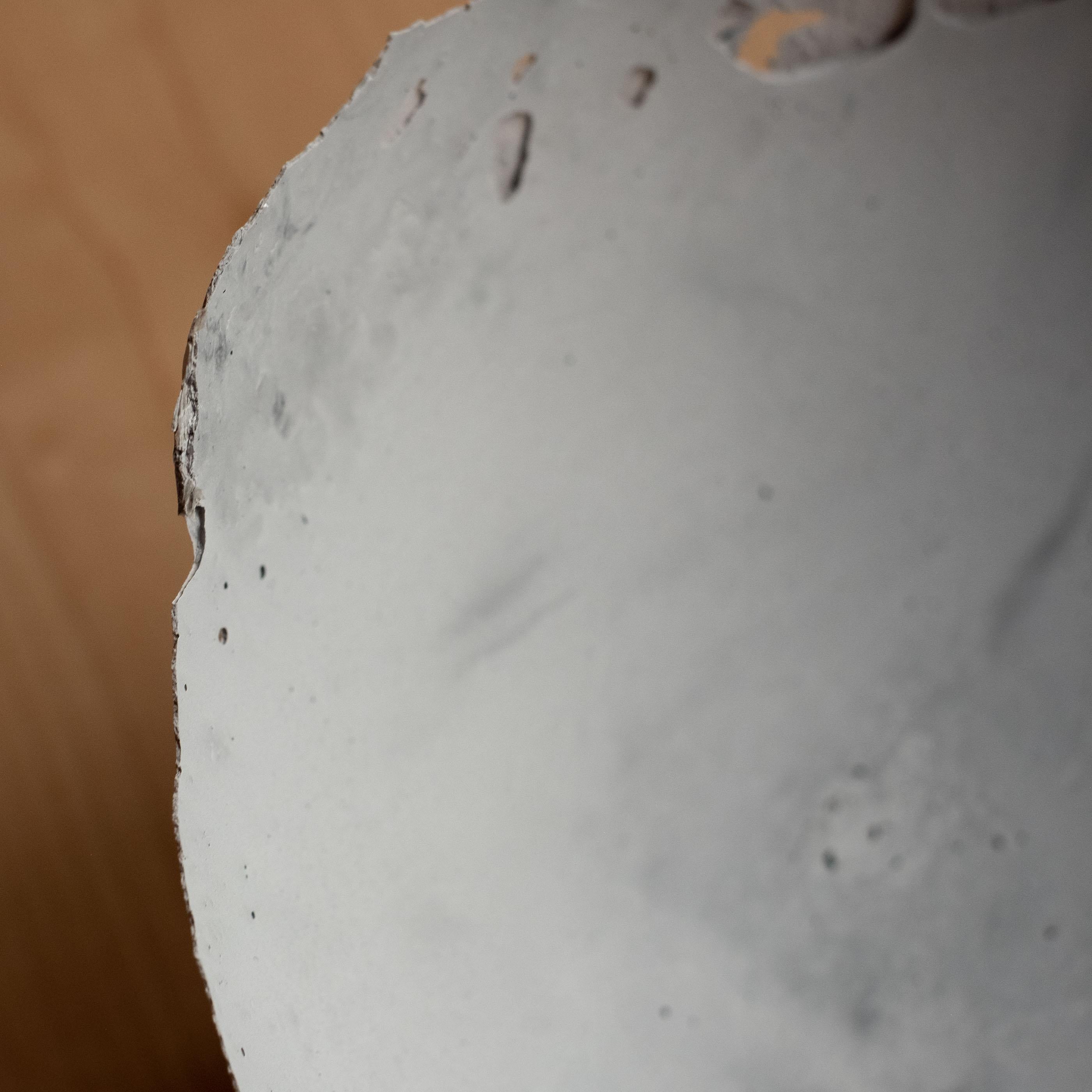 Handmade Cast Concrete Bowl in Grey by UMÉ Studio For Sale 9