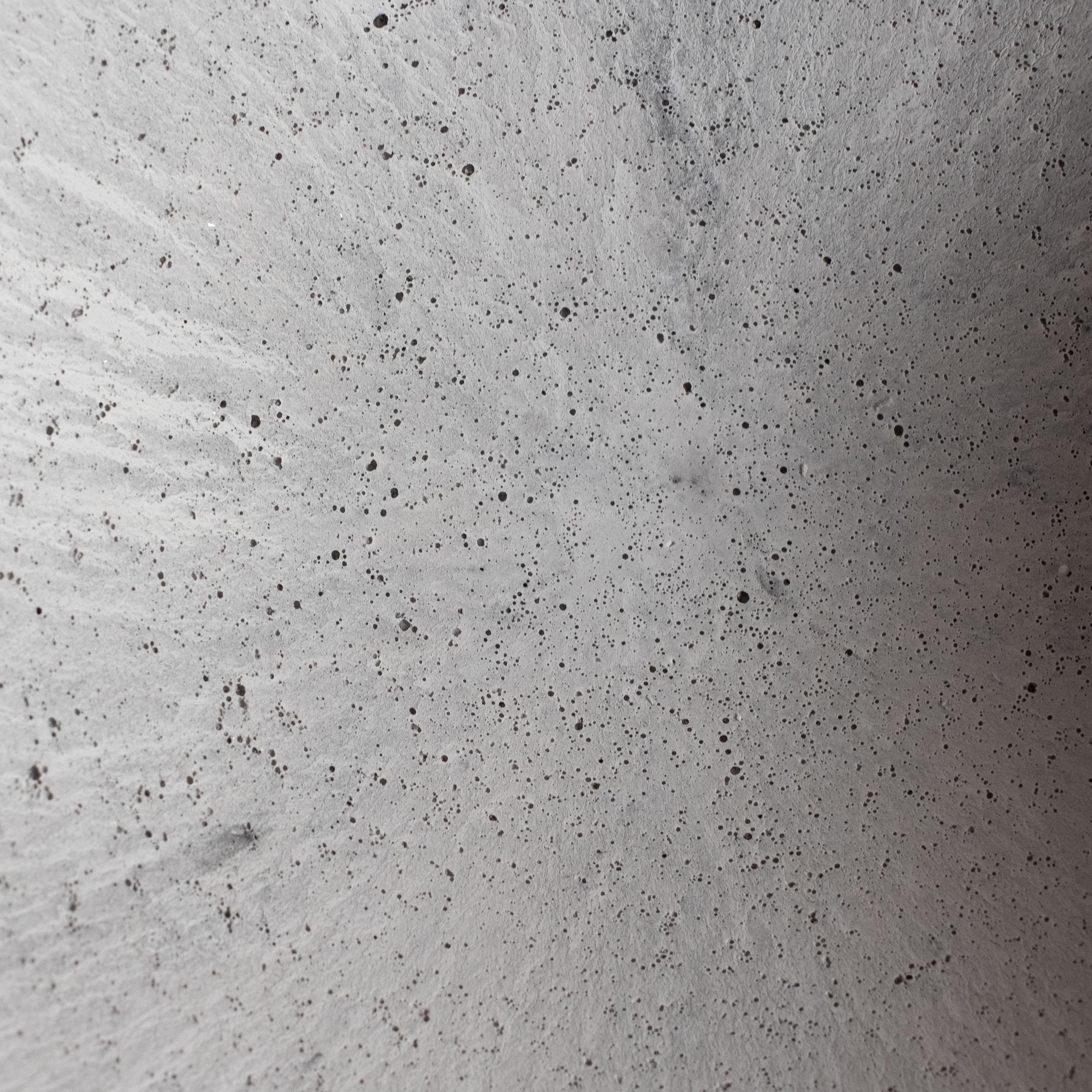 Handmade Cast Concrete Bowl in Grey by UME Studio For Sale 9