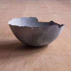 Handmade Cast Concrete Bowl in Grey by UMÉ Studio