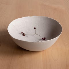 Cuenco de hormigón gris hecho a mano por UME Studio