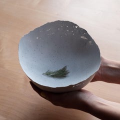 Handmade Cast Concrete Bowl in Grey by UME Studio