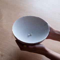 Handmade Cast Concrete Bowl in Grey by UME Studio