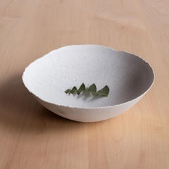 Handmade Cast Concrete Bowl in Grey by UMÉ Studio