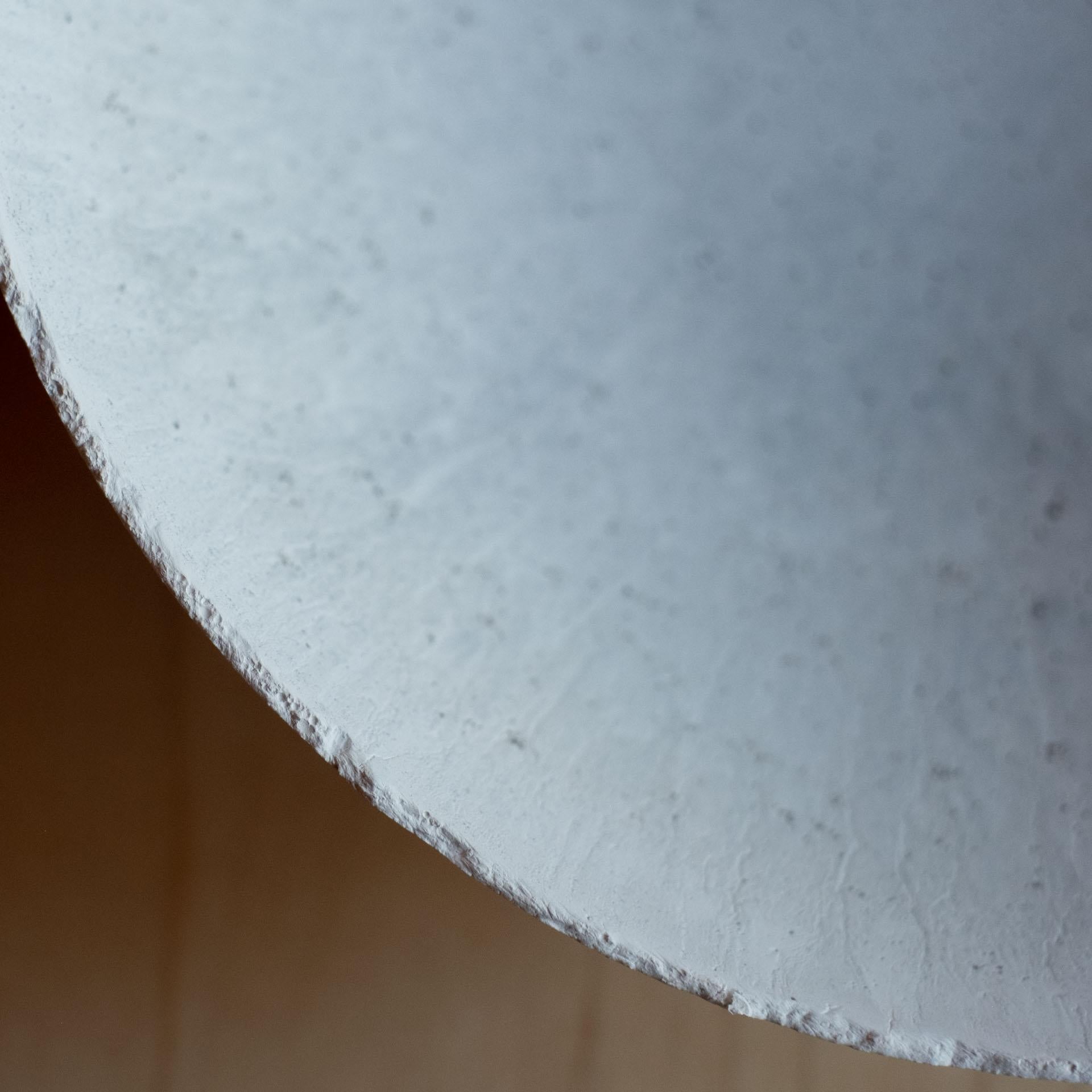 Handmade Cast Concrete Bowl in Grey by UME Studio In New Condition For Sale In Oakland, CA