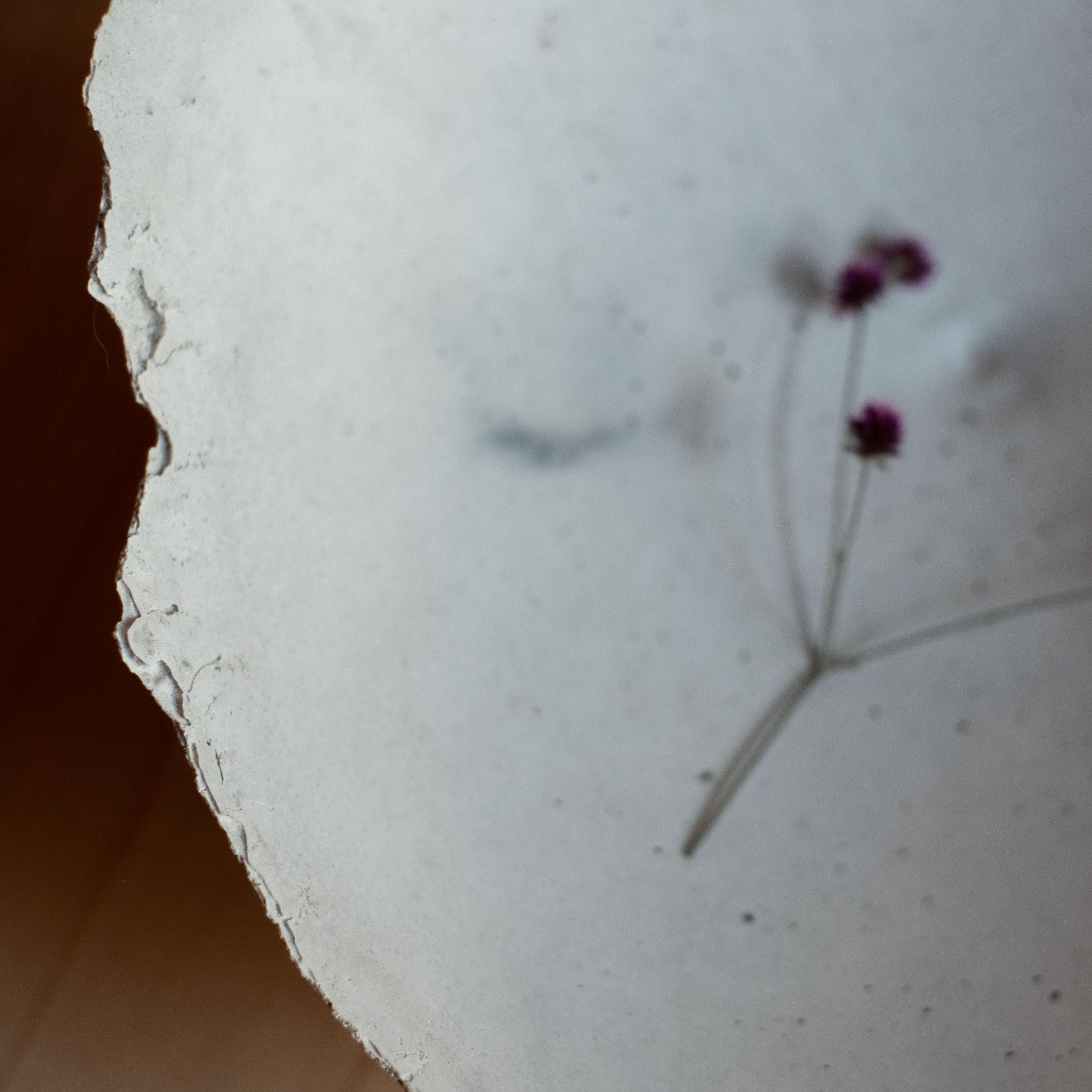 Handmade Cast Concrete Bowl in Grey by UME Studio In New Condition For Sale In Oakland, CA