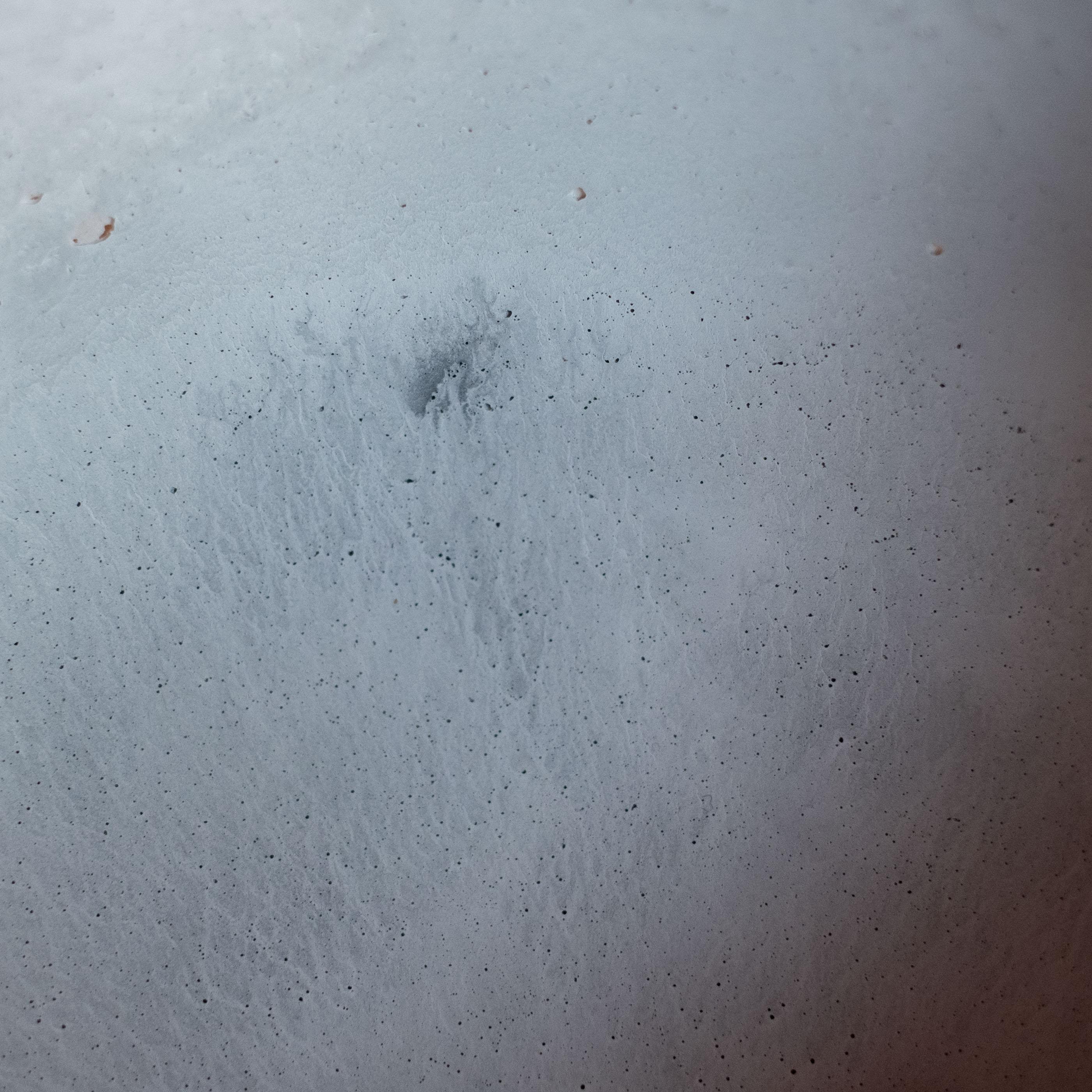 Contemporary Handmade Cast Concrete Bowl in Grey by UME Studio For Sale
