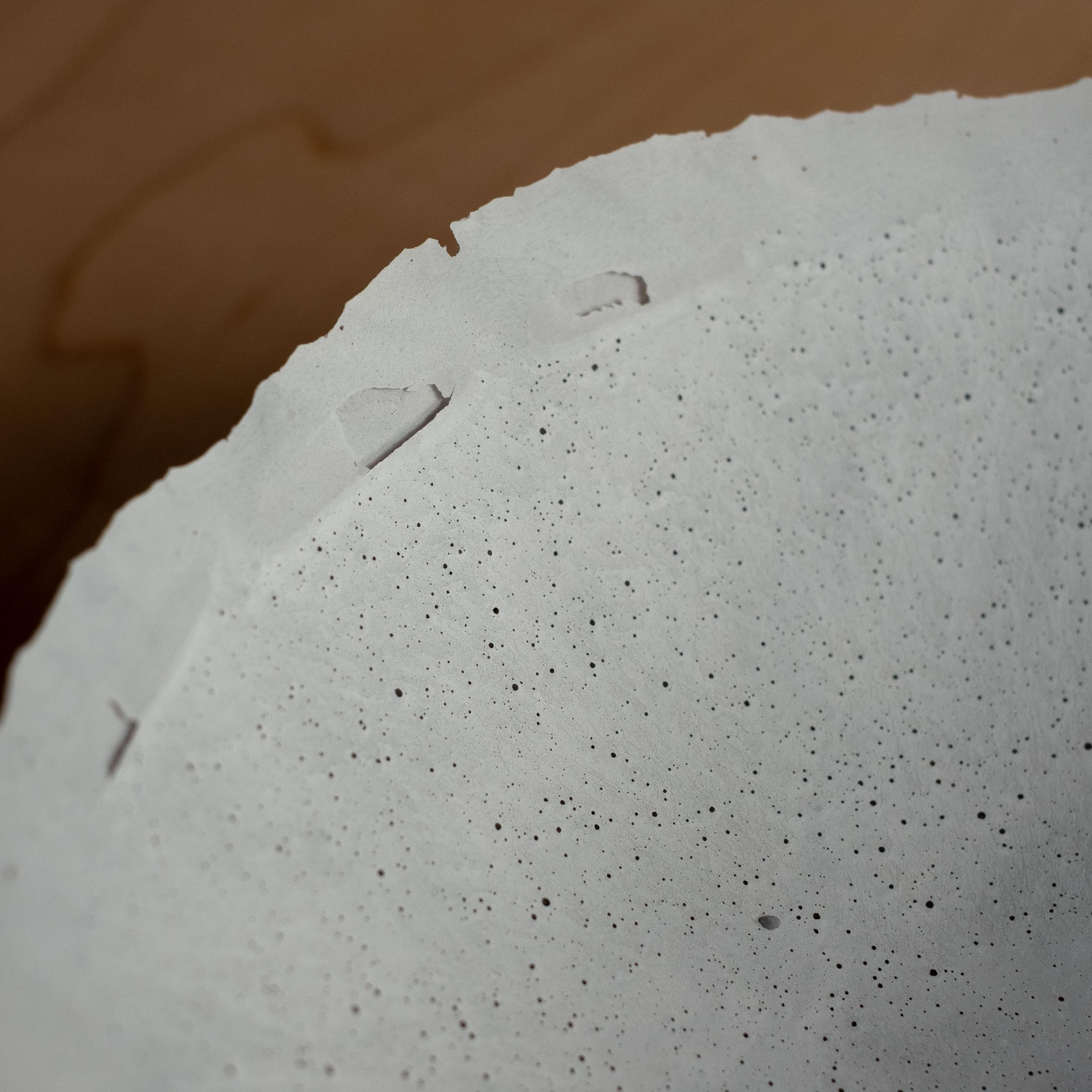 Handgefertigte Schale aus Gussbeton in Grau von UME Studio im Zustand „Neu“ im Angebot in Oakland, CA