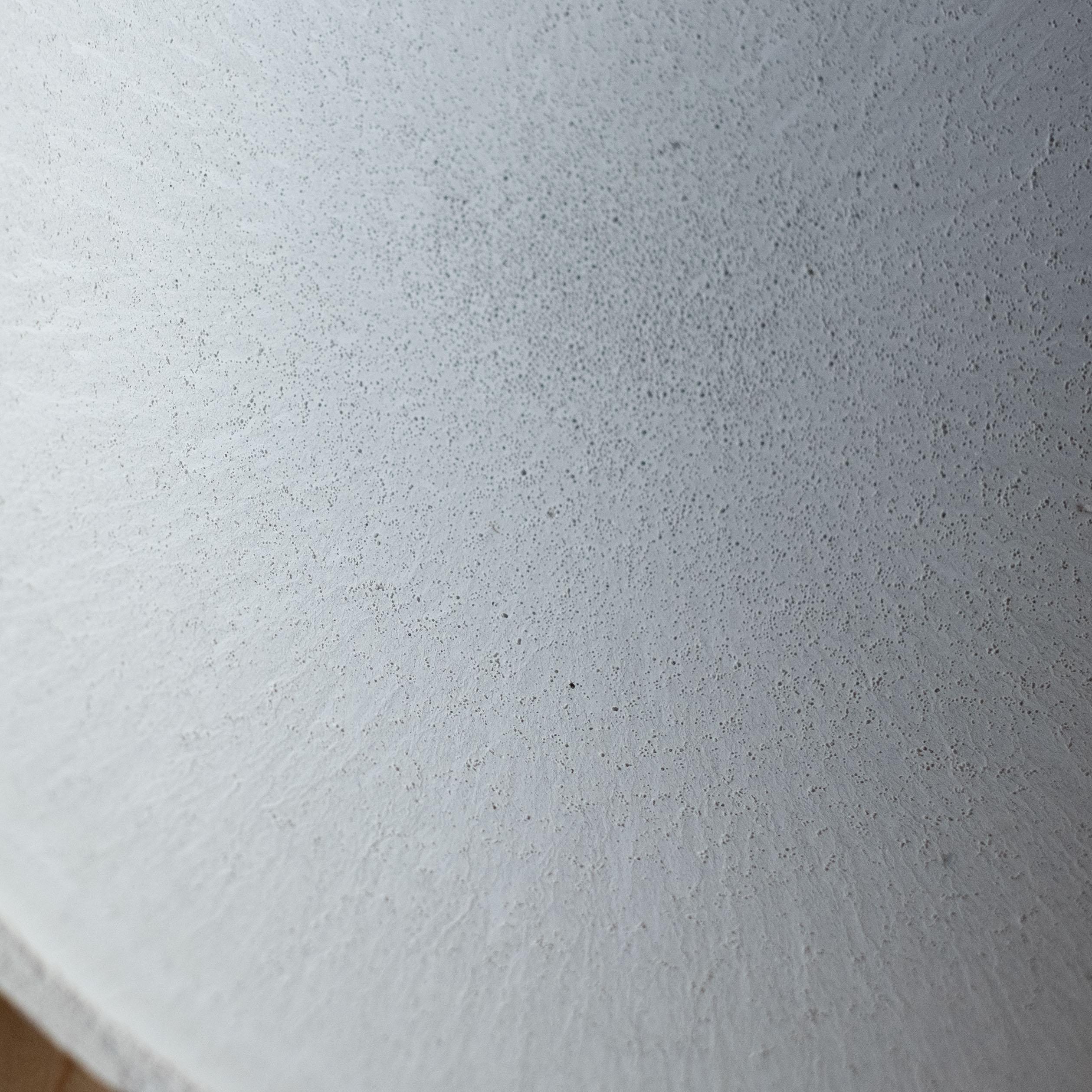 Handmade Cast Concrete Bowl in Grey by UME Studio For Sale 1