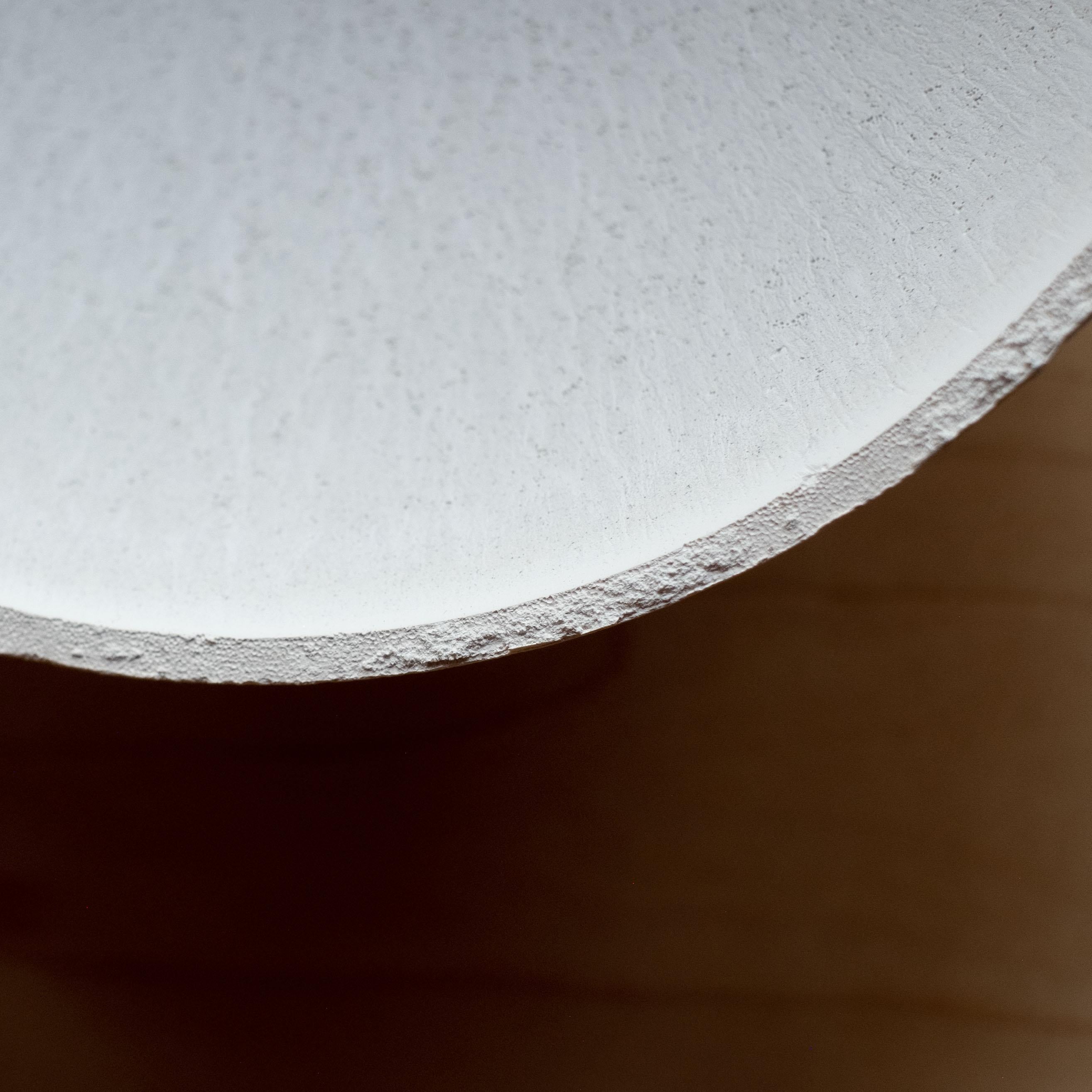 Handmade Cast Concrete Bowl in Grey by UME Studio For Sale 2