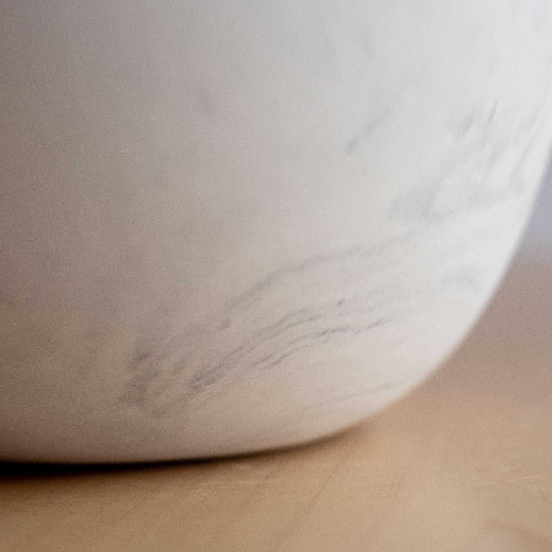 Handmade Cast Concrete Bowl in Grey by UME Studio For Sale 2