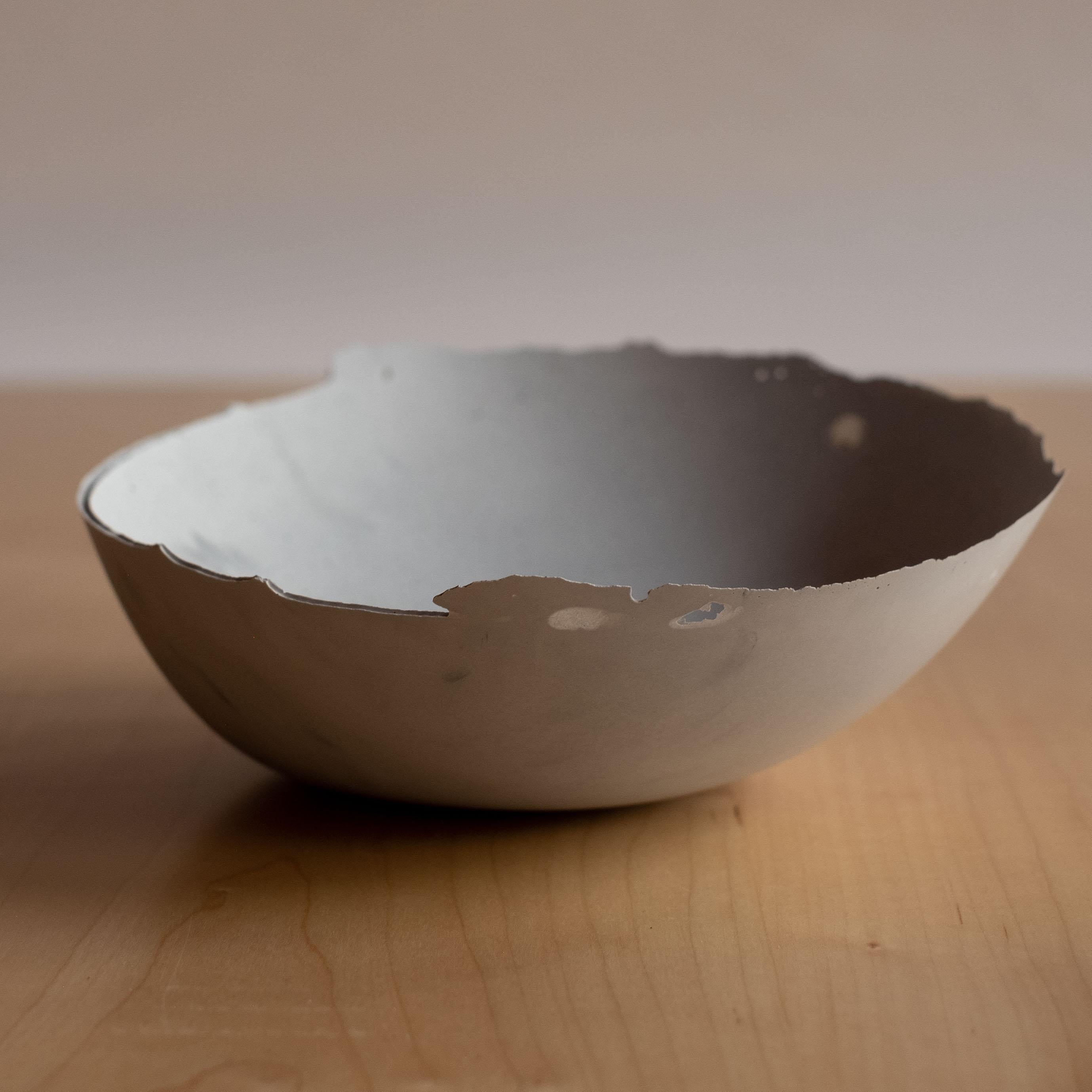 Cuenco de hormigón gris hecho a mano por UME Studio en venta 1