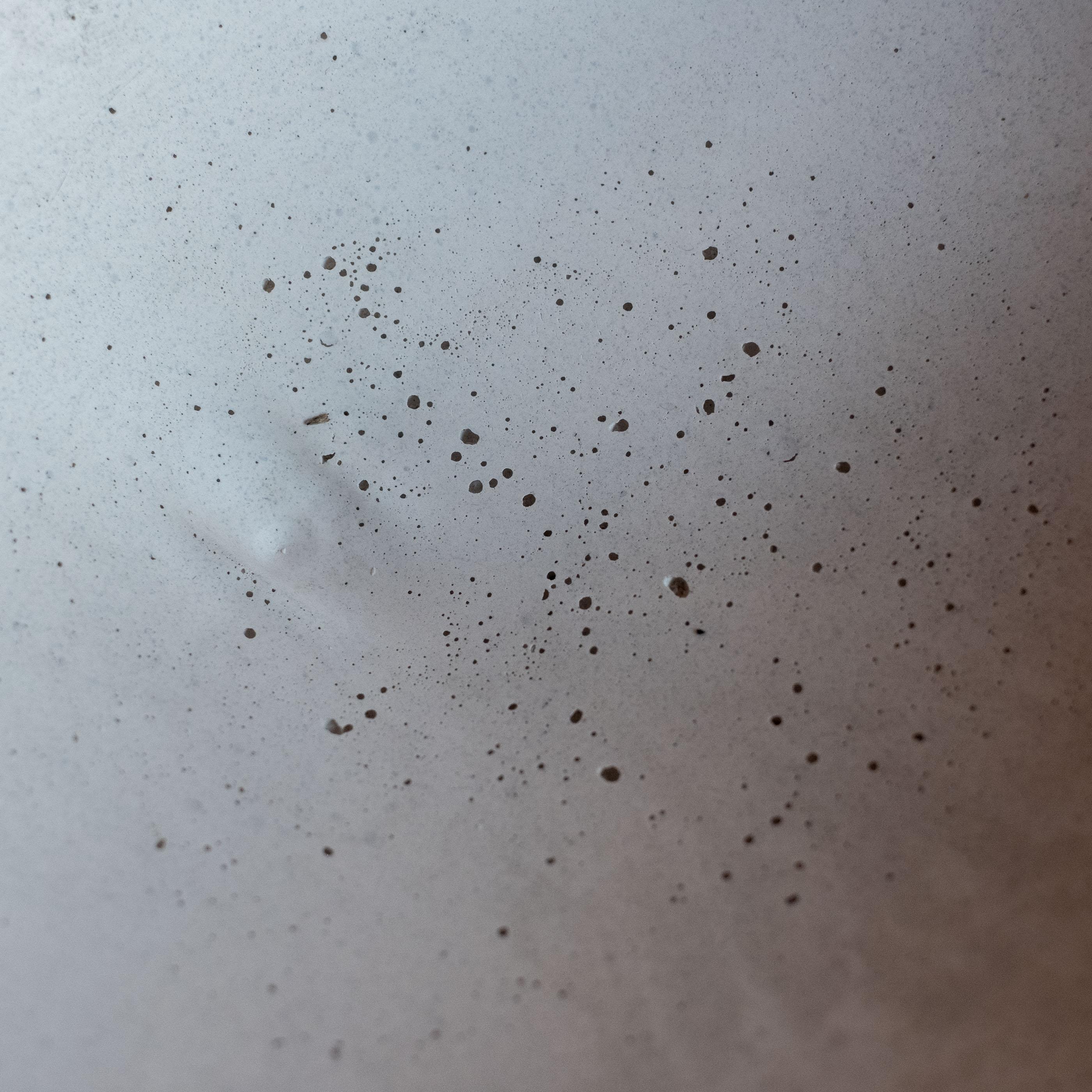 Handmade Cast Concrete Bowl in Grey by UME Studio For Sale 3