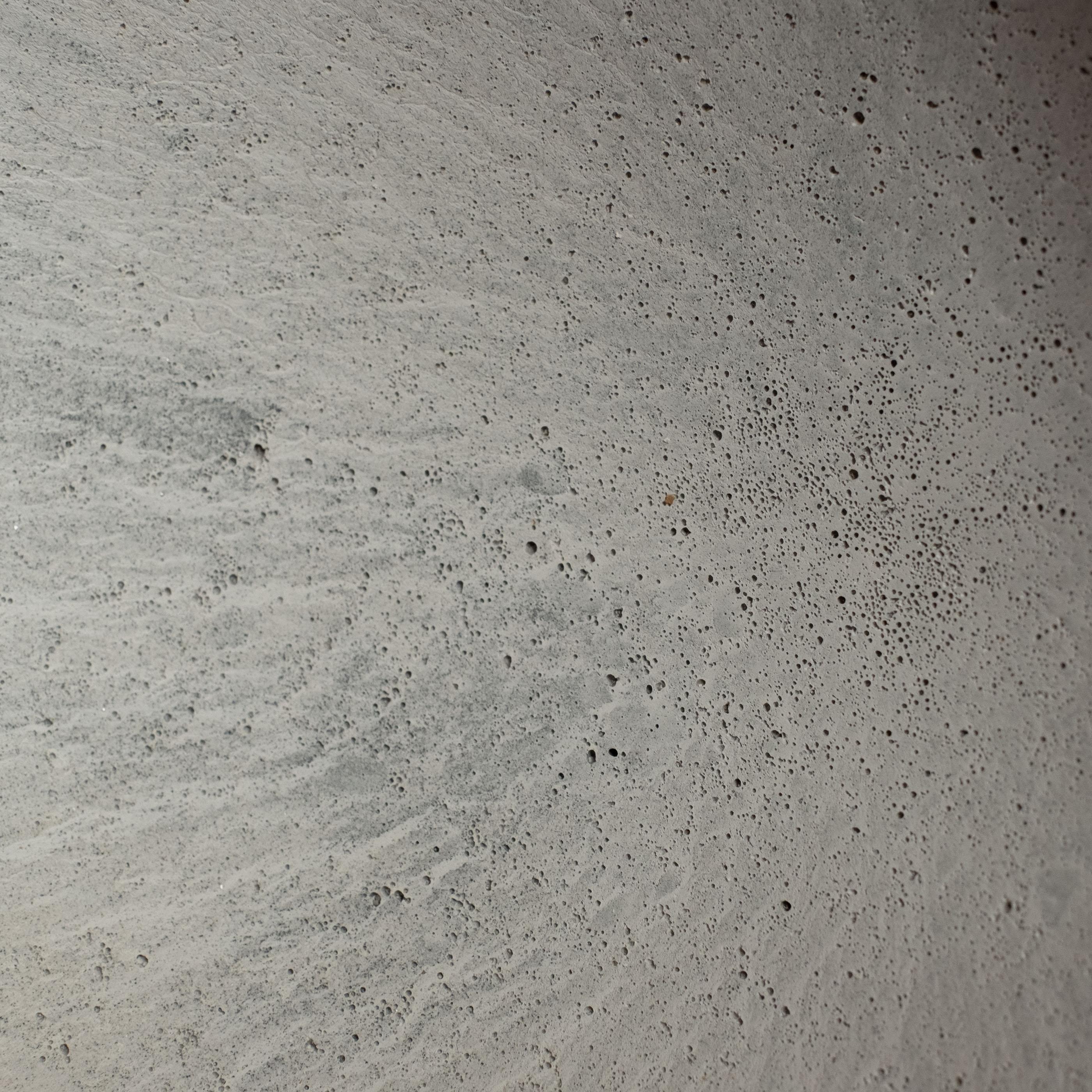 Bol gris en béton moulé à la main par UME Studio en vente 1
