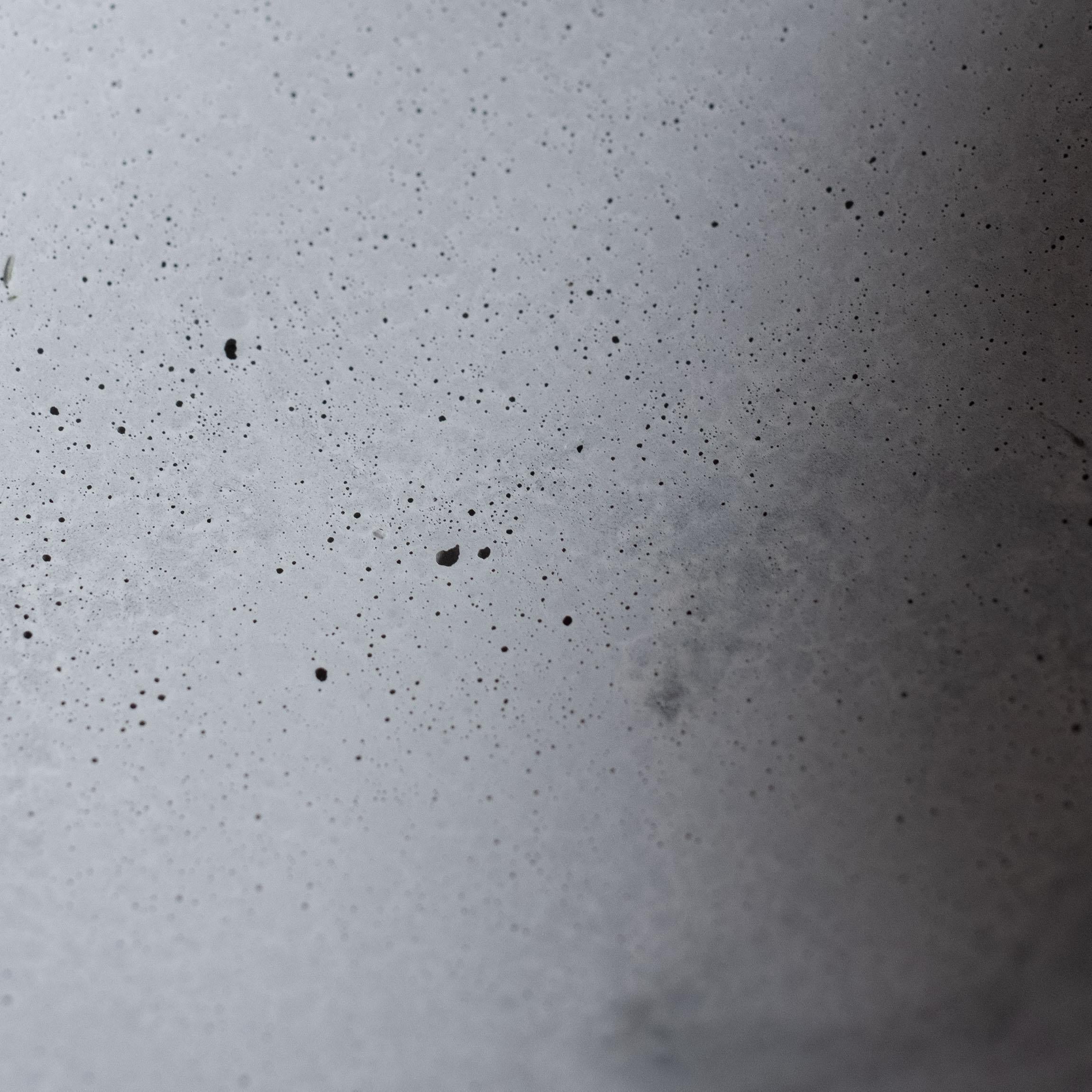 Handmade Cast Concrete Bowl in Grey by UME Studio For Sale 3