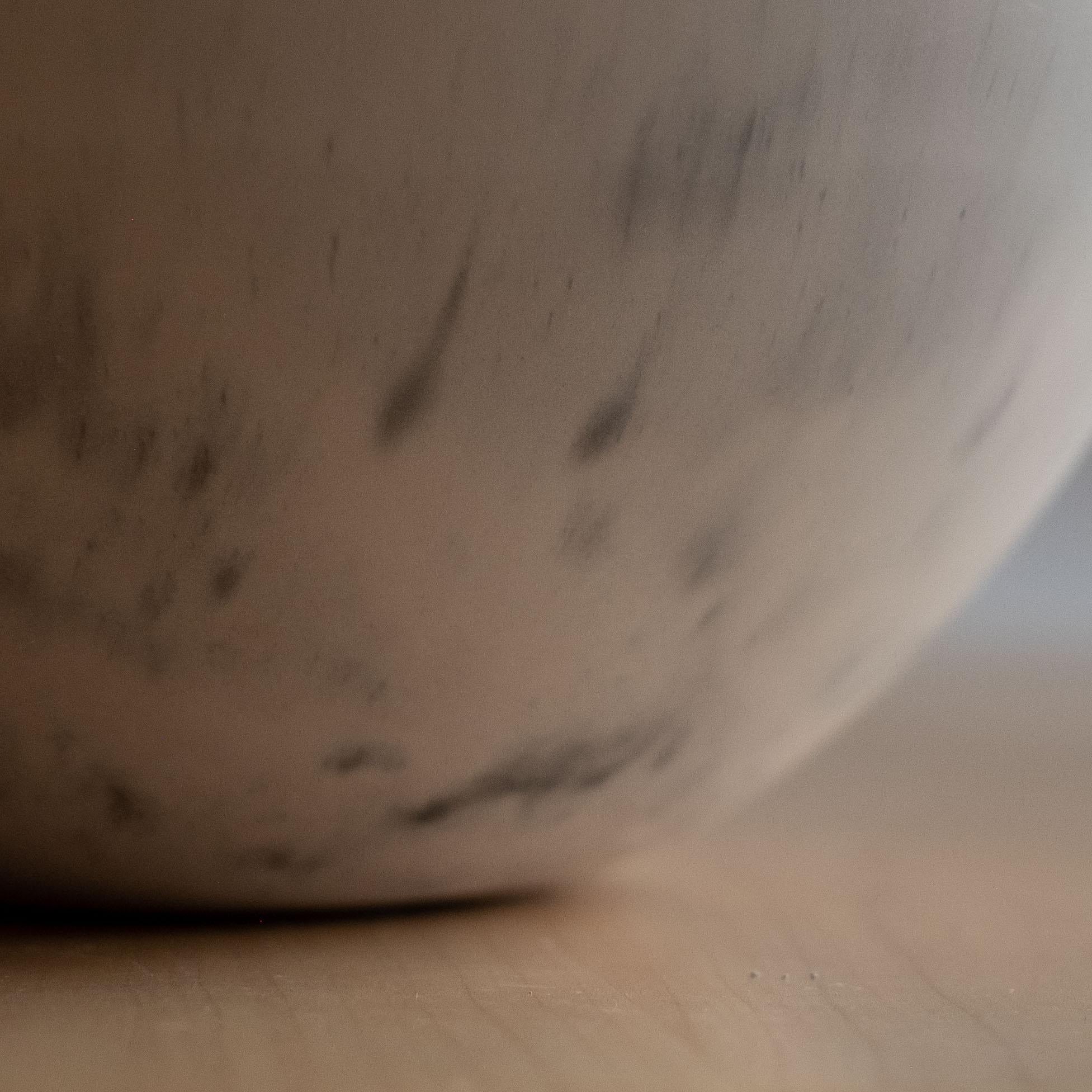 Handmade Cast Concrete Bowl in Grey by UME Studio For Sale 3