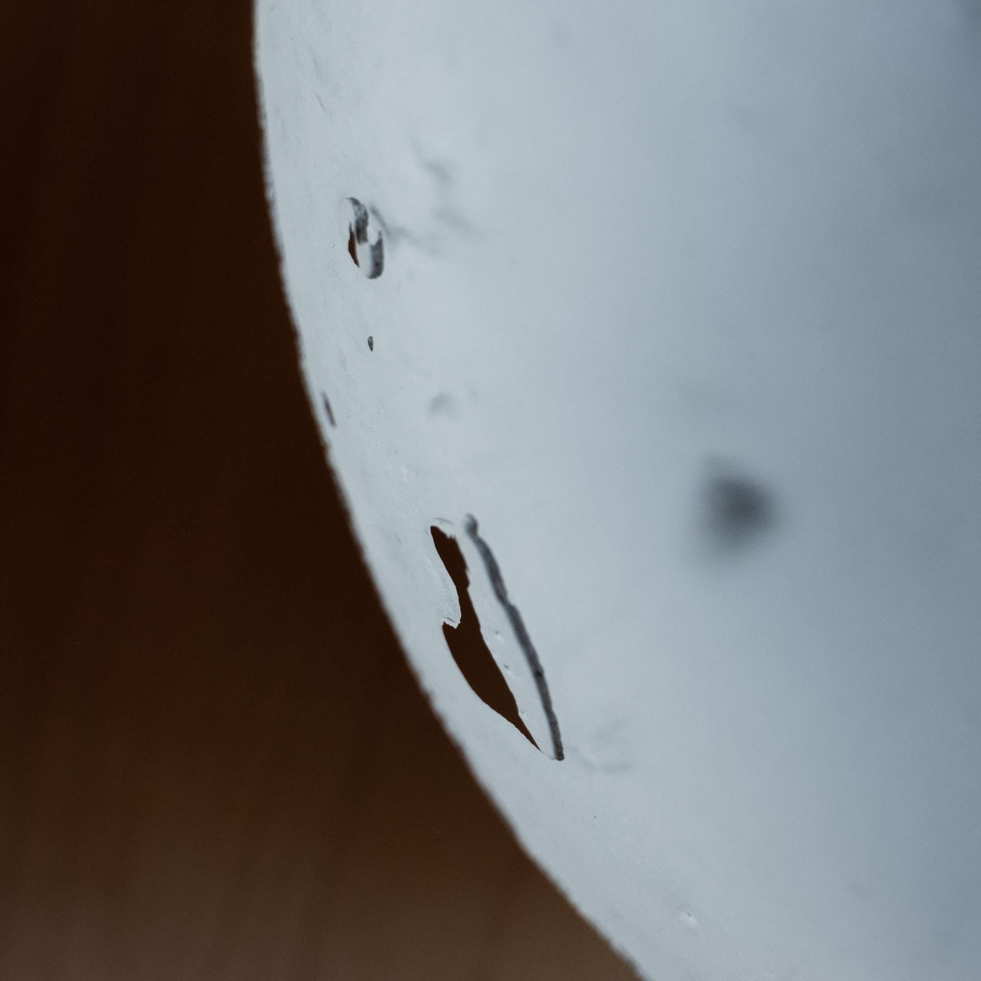 Bol gris en béton moulé à la main par UME Studio en vente 1