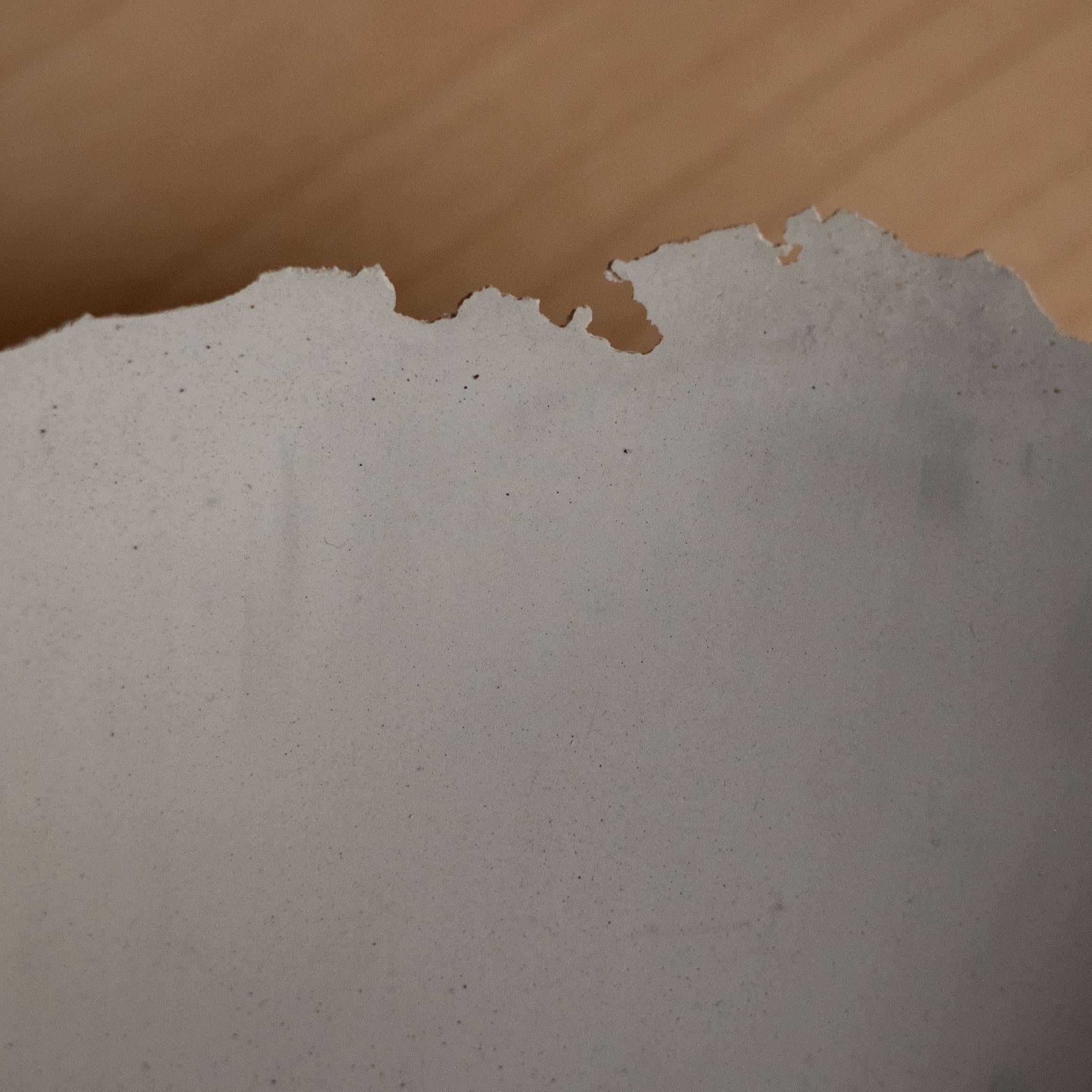 Handmade Cast Concrete Bowl in Grey by UME Studio For Sale 3