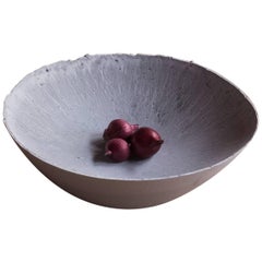 Handmade Cast Concrete Bowl in Grey by UMÉ Studio