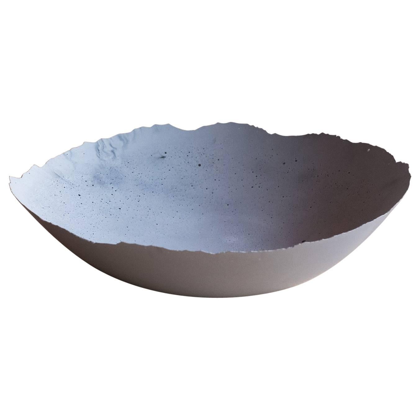 Handmade Cast Concrete Bowl in Grey by UMÉ Studio