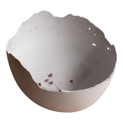 Cuenco de hormigón gris hecho a mano por UME Studio