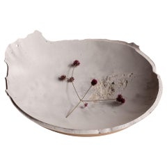 Handmade Cast Concrete Bowl in Grey by UME Studio