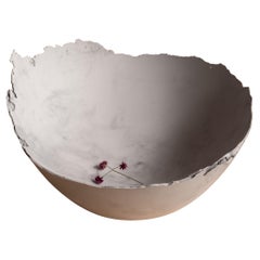 Handmade Cast Concrete Bowl in Grey by UME Studio