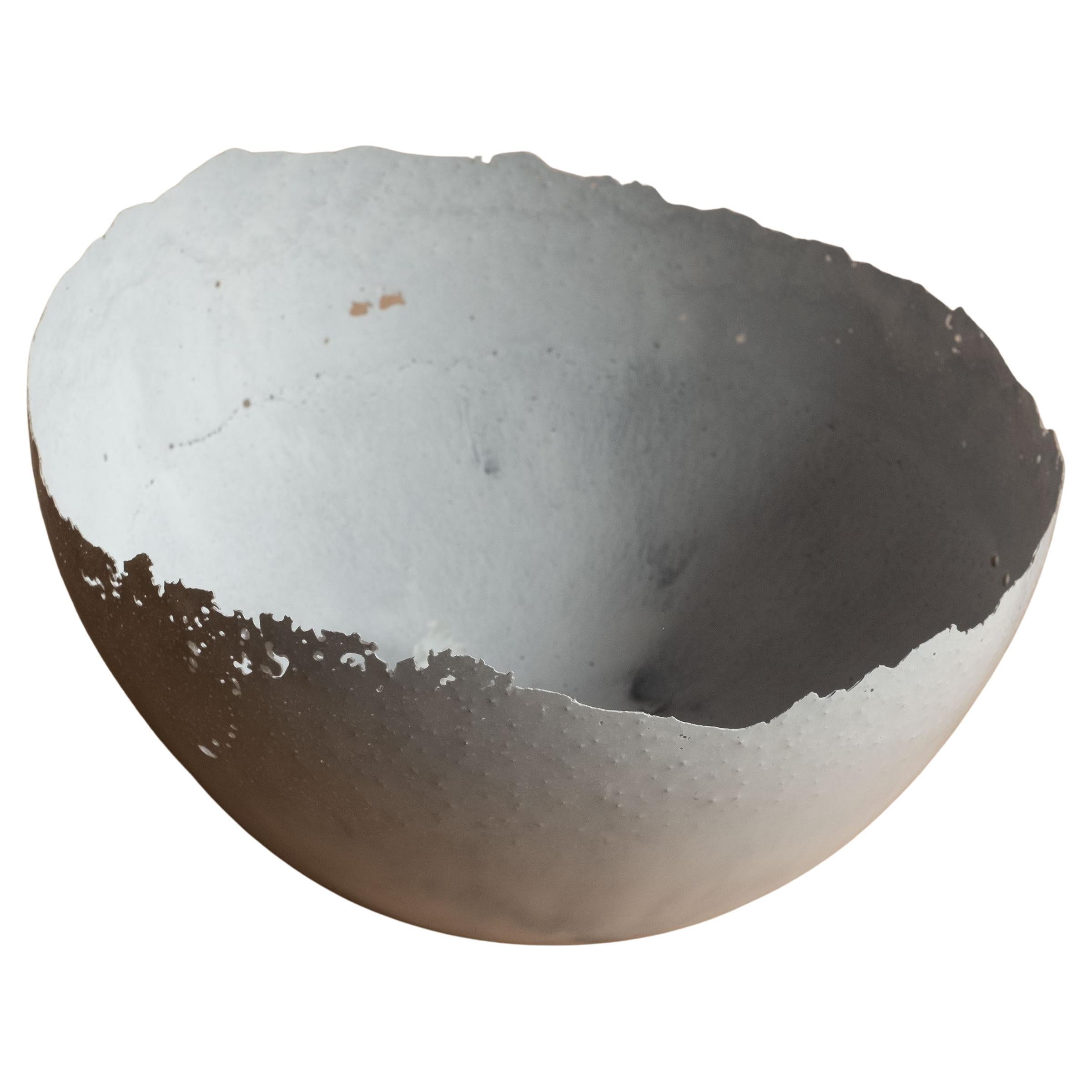 Handmade Cast Concrete Bowl in Grey by UME Studio