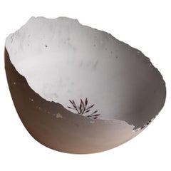 Bol gris en béton moulé à la main par UME Studio