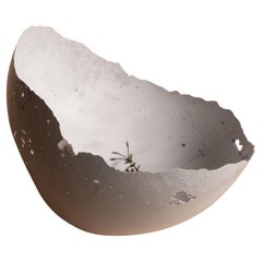 Handmade Cast Concrete Bowl in Grey by UME Studio