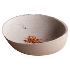 Handmade Cast Concrete Bowl in Grey by UME Studio