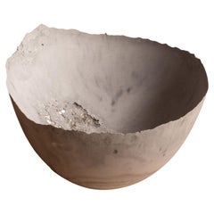 Handmade Cast Concrete Bowl in Grey by UME Studio