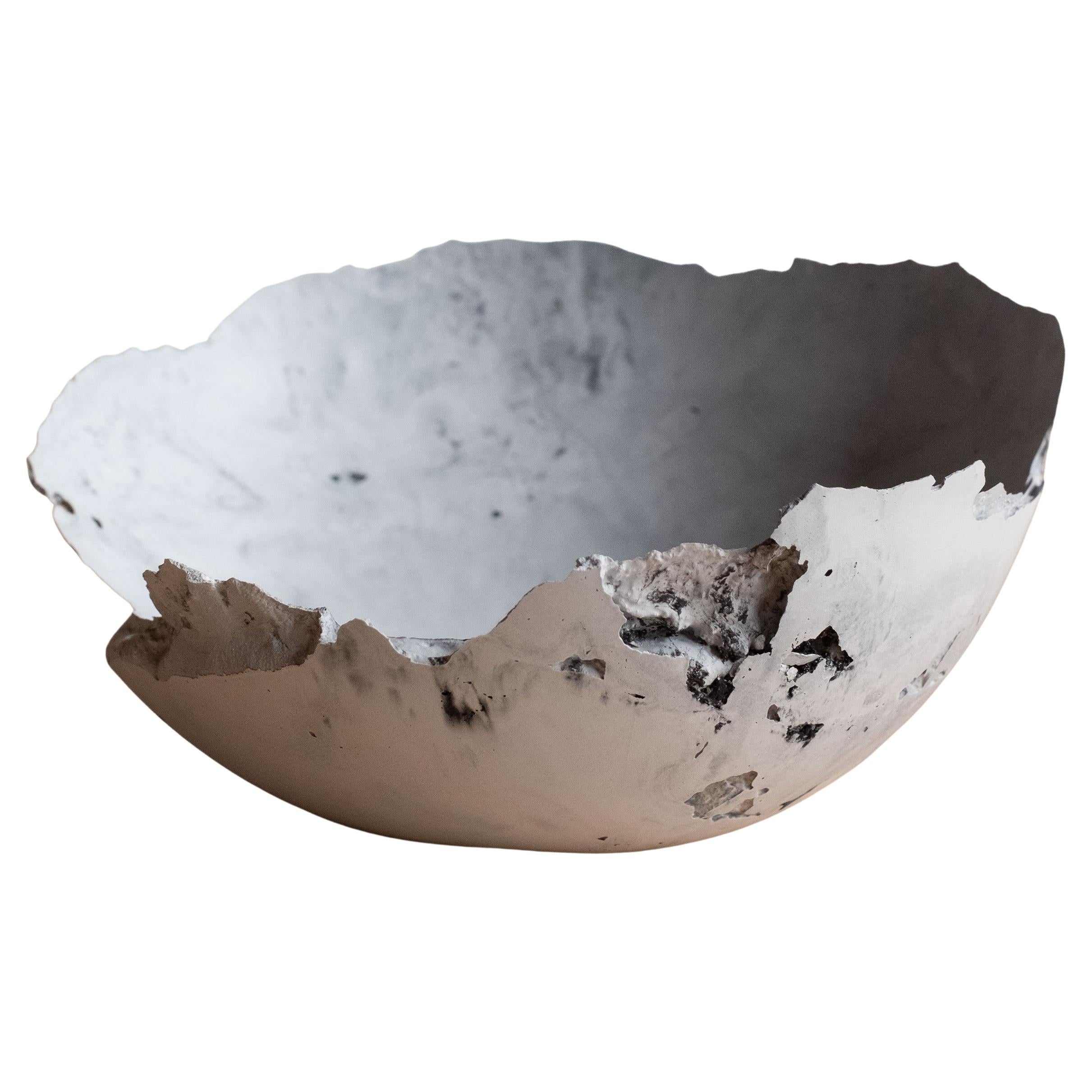 Handmade Cast Concrete Bowl in Grey by UME Studio
