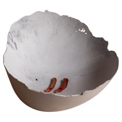 Handmade Cast Concrete Bowl in Grey by UME Studio