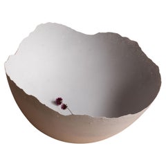 Cuenco de hormigón gris hecho a mano por UME Studio
