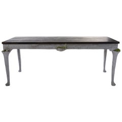 Concrete Queen Anne Dining Table by OPIARY